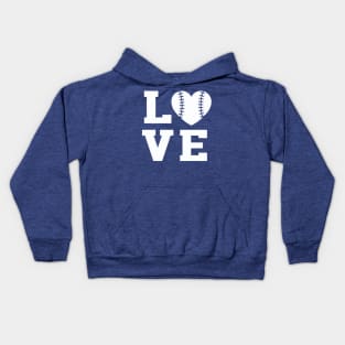 Baseball love Kids Hoodie